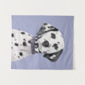 Tenture Peinture Dalmatienne - Cute Original Chien Art (Devant (Horizontal))