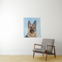 Peinture de Berger Allemand - Art Original de Chie