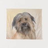 Tenture Peinture de berger pyrénéenne - Cute Original Chie (Devant (Horizontal))