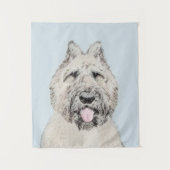 Tenture Peinture de Bouvier des Flandres - Art original de (Devant)