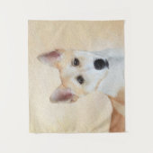 Tenture Peinture de chien de Canaan - jolie art original d (Devant)