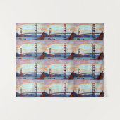 Tenture Peinture de golden gate bridge (Devant (Horizontal))