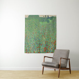 Tenture Peinture de Gustav Klimt, Mohnfeld