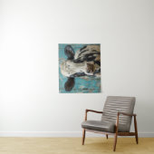 Tenture Peinture de la ferme de vache laitière de mignonne (En situation)