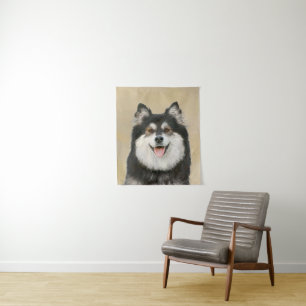 Tenture Peinture de Lapphund finnois - Art de chien origin