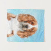 Tenture Peinture d'espagnol Welsh Springer - Art original (Devant (Horizontal))