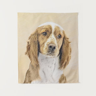 Tenture Peinture d'espagnol Welsh Springer - Art original