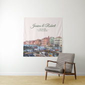 Tenture Peinture du Grand Canal, Venise, Italie Mariage (En situation)