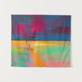 Tenture Peinture éclaboussée (Devant (Horizontal))