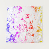 Tenture Peinture en marbre rose orange violet Abstrait (Devant (Horizontal))