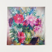 Tenture Peinture florale (Devant)