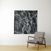 TENTURE PEINTURE GRIS ET NOIR (En situation (horizontale))