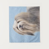 Tenture Peinture Havanaise (Argent) - Cute Original Chien (Devant)