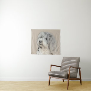 Tenture Peinture Havanaise (Gold Sable) - Art Chien origin
