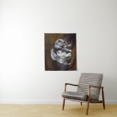 Tenture Peinture Keeshond Playtime - Jolie art original ch (En situation)