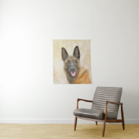 Peinture Malinoise belge - Cute Original Chien Art