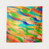 peinture multicolore art fond d'écran abstrait