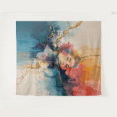 Tenture peinture murale abstraite, impression d'art modern (Devant (Horizontal))