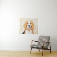 Peinture originale de chien Beagle Hound Art anima