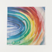 Tenture Peinture Rainbow (Devant (Horizontal))
