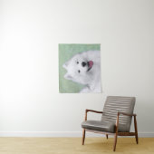 Tenture Peinture Samoyed - Cute Original Chien Art (En situation)