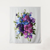 Tenture Peinture Spray Floral N'importe quel Arrière - pla (Devant)