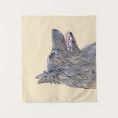 Tenture Peinture Tervuren belge - Art Chien original (Devant)