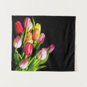 Tenture Peinture Tulip - Art Fleur original (Devant (Horizontal))