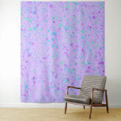 Tenture Peinture violette (En situation)