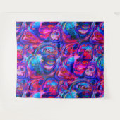 Tenture Peintures à teintes pourpres modernes (Devant (Horizontal))