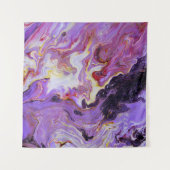 Tenture Peintures acryliques couleur tonique, abstrait. (Devant)