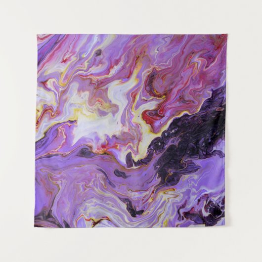 Tenture Peintures acryliques couleur tonique, abstrait. (Devant)