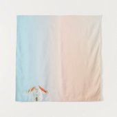 TENTURE PELICAN BLANC SUR LE CORPS D'EAU (Devant (Horizontal))