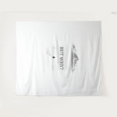 Tenture Penguin But Why Mountains  (Devant (Horizontal))