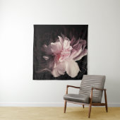 Tenture Peony Dark Wall : Peony Flower Design (En situation)