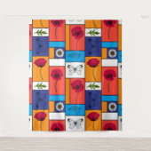 Tenture Pépites dans des boîtes colorées (Devant)