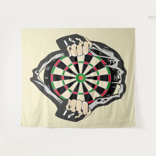 Tenture Percée vers le Bullseye - Ultimate Dartboard (Devant (Horizontal))