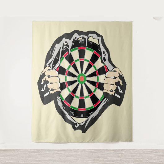 Tenture Percée vers le Bullseye - Ultimate Dartboard (Devant)