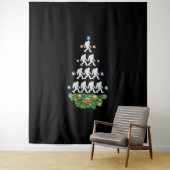 Tenture Père Noël (En situation)