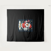 Tenture Père Noël Chicken Joy (Devant (Horizontal))