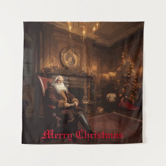 Tenture Père Noël Cosy Nook (Devant)