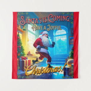 Tenture Père Noël vient de Chimney !