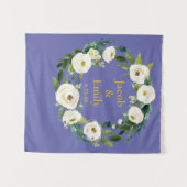 Tenture Peri Gold Custom Wedding Photo Booth Backdrop Prop (Devant (Horizontal))