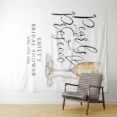 Tenture Perles et Fête des mariées de poursuites Contexte (En situation (horizontale))