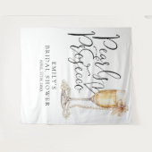 Tenture Perles et Fête des mariées de poursuites Contexte (Devant (Horizontal))