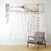 Tenture Perles et Fête des mariées de poursuites Contexte (En situation (horizontale))