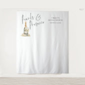 Tenture Perles et Fête des mariées de poursuites Contexte  (Devant)