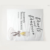 Tenture Perles et poursuites | Boutons arrière Fête des ma (Devant (Horizontal))