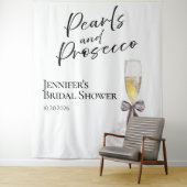 Tenture Perles et poursuites | Boutons arrière Fête des ma (En situation)