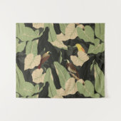 Tenture Perroquet de la jungle tropicale Oiseaux toucans (Devant (Horizontal))